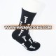 Jacquard custom design men cotton sock from china socks factory